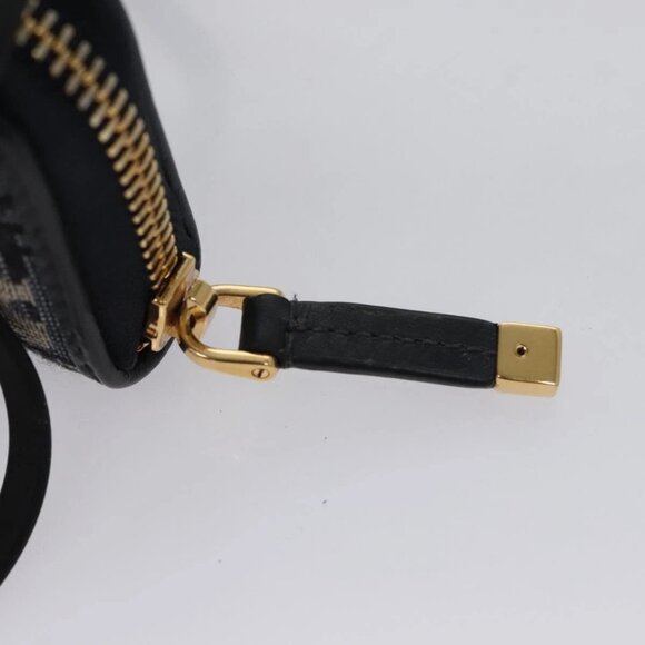 Christian Dior Trotter Canvas Oblique Phone Holder Airpods Case Navy Auth - Picture 11 of 16